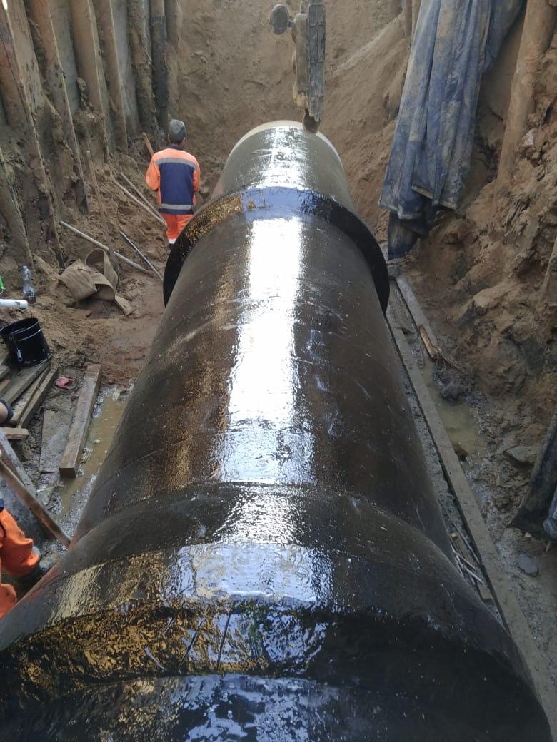 прокладка наружных сетей; канализация; водопровод